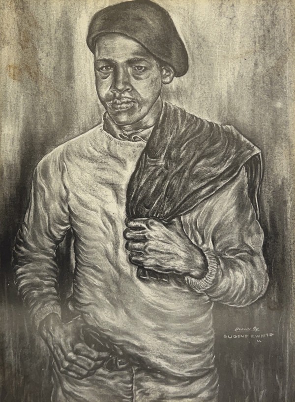 Untitled - Man with Cap by Eugene E. White