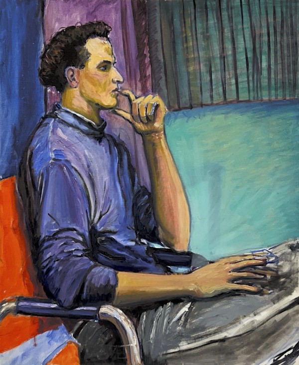 Untitled - Man in Blue Shirt
