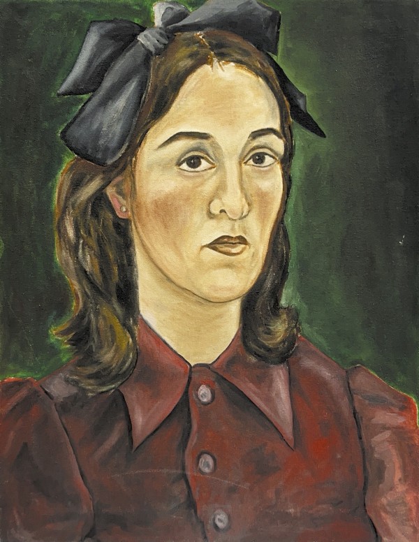 Untitled - Woman with Black Bow