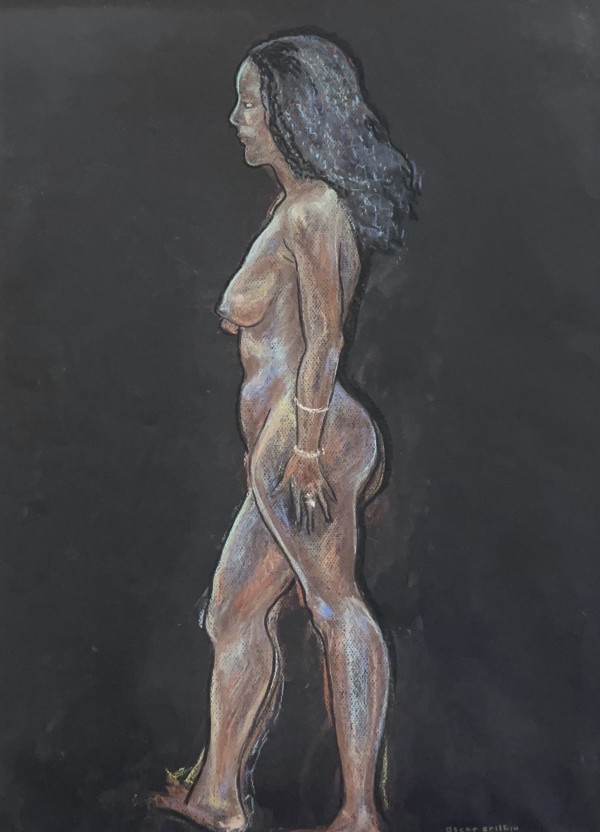 Untitled - Nude Figure by Oscar Griffin