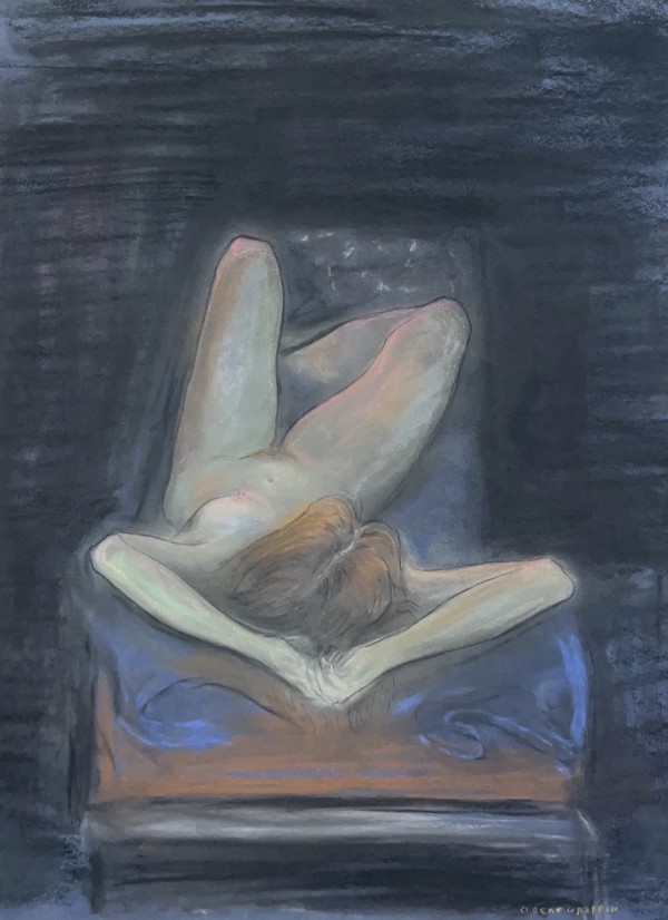 Untitled - Nude Figure by Oscar Griffin