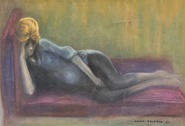 Untitled - Reclining Figure by Oscar Griffin