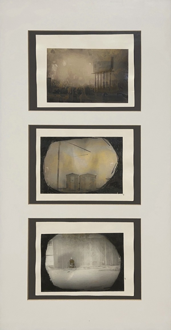 Untitled - Triptych by Michelle McWhirrer