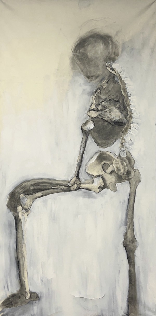 Untitled - Skeleton Figure by Alice Kricheli