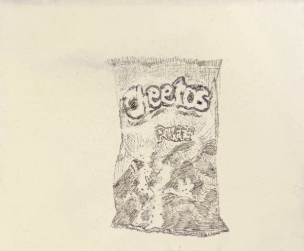 Untitled - Cheetos Bag by Michael Conway