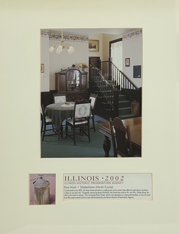 Rose Hotel, Elizabethtown - Illinois Historic Preservation Division