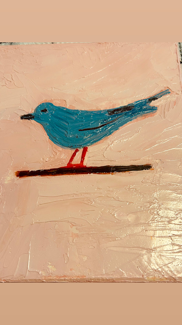 BLUE BIRD by Janet Borders