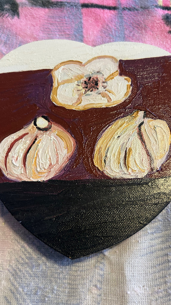 Garlic love by Janet Borders