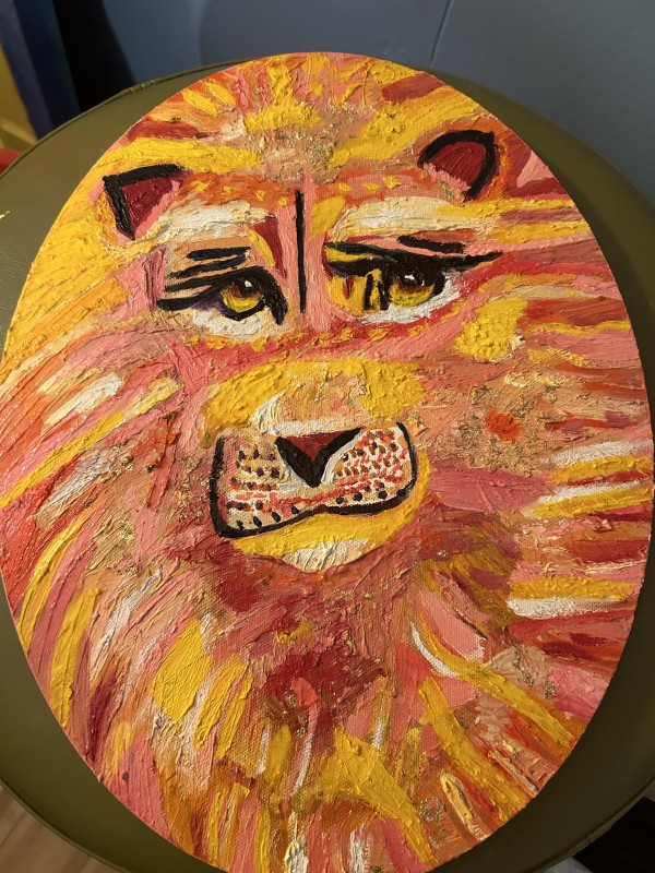 African Lion by Janet Borders
