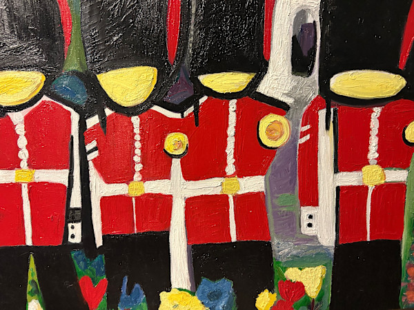 Four Soldiers in Ottawa Canada by Janet Borders