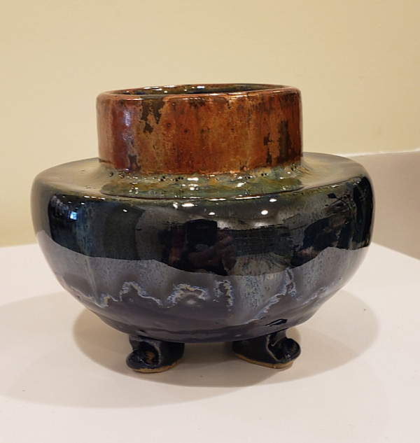 Footie Pot by Yvonne Hilliard-Bradley