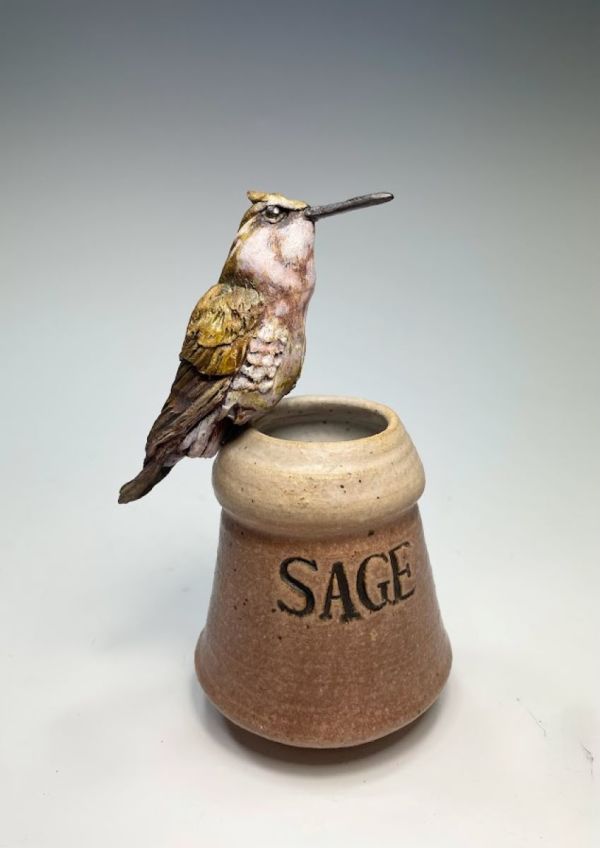 Spicy Hummingbird by Deana Bada Maloney