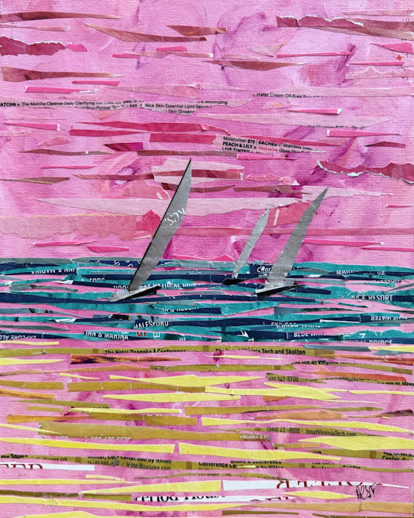 Sunset Regatta by Alison Sykes-Fryer