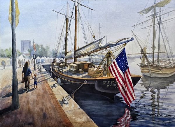 First Harborfest by Terry Wylie, Image 1.