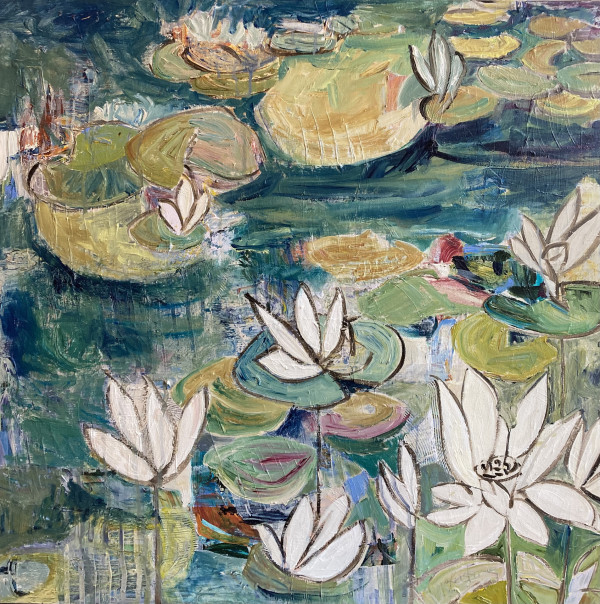 Blue Lotus by Kristin Gibson