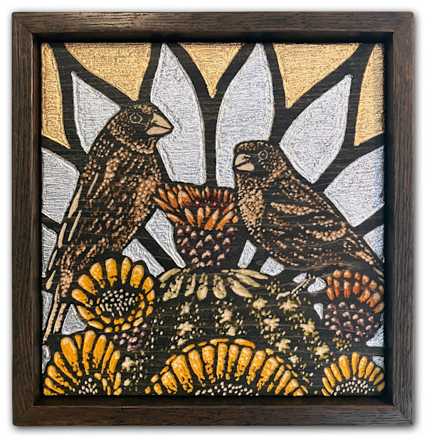 Desert Sparrows by Nick Glenn