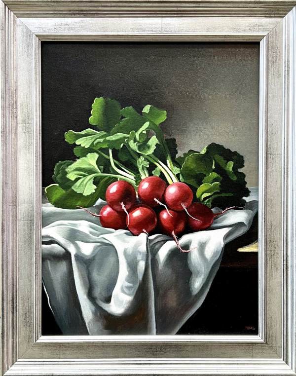 Still Life with Radishes by M. Alexander Gray