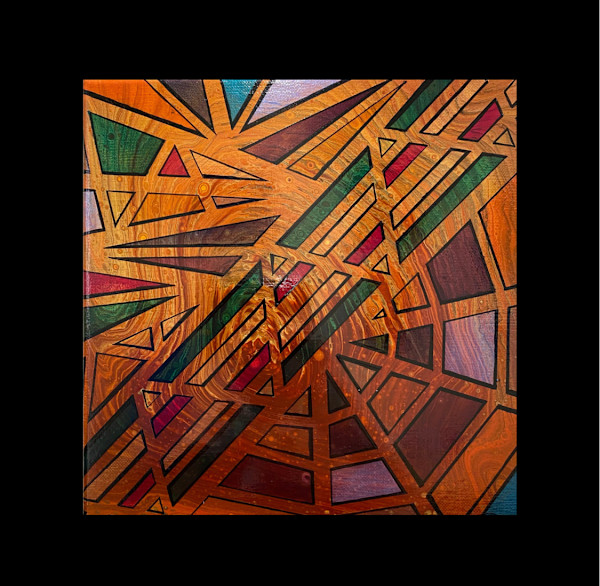 Polygons Series: Schism by Deanna Strother