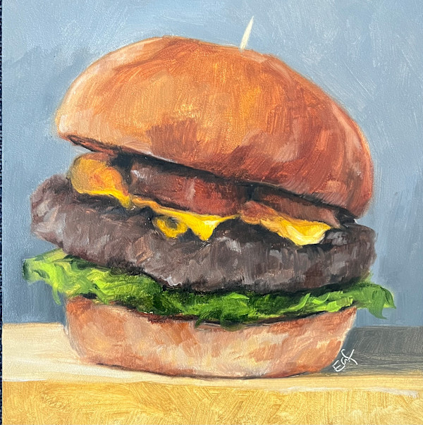 Zinnia Burger by Eafrica Johnson