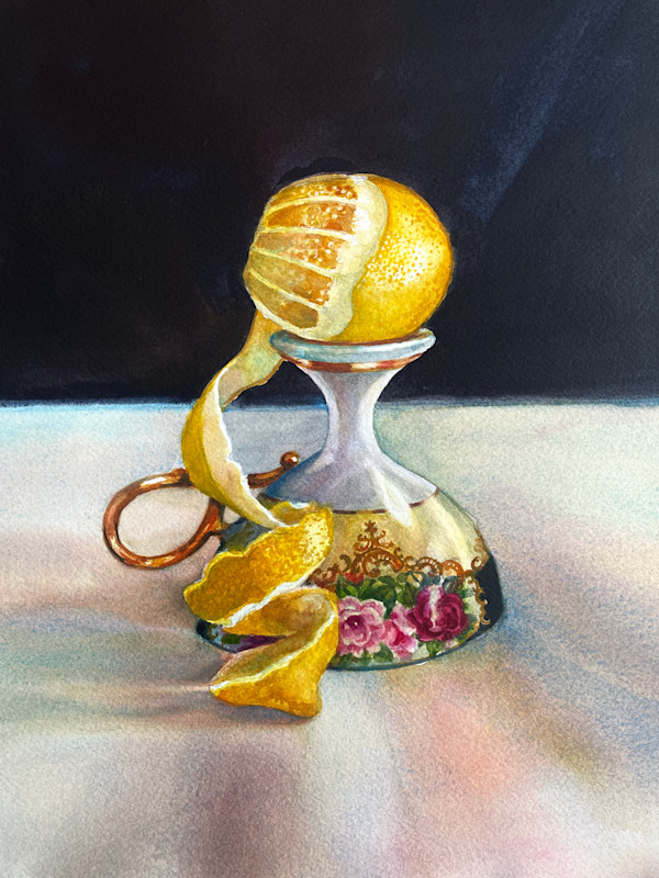 Peeled Lemon by Vonnie Whitworth