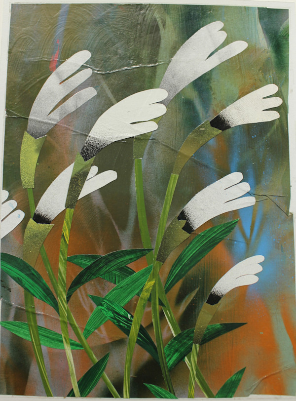 Mickey Glove Flowers by Andy Harris