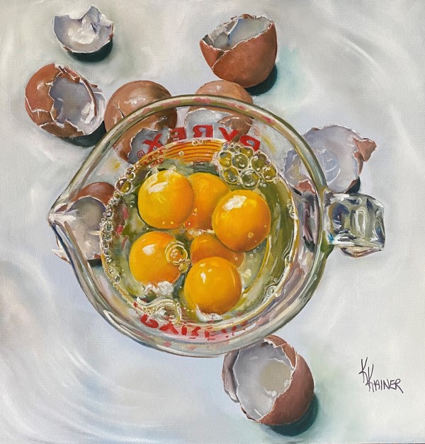 Measured Eggs by Kristine Kainer