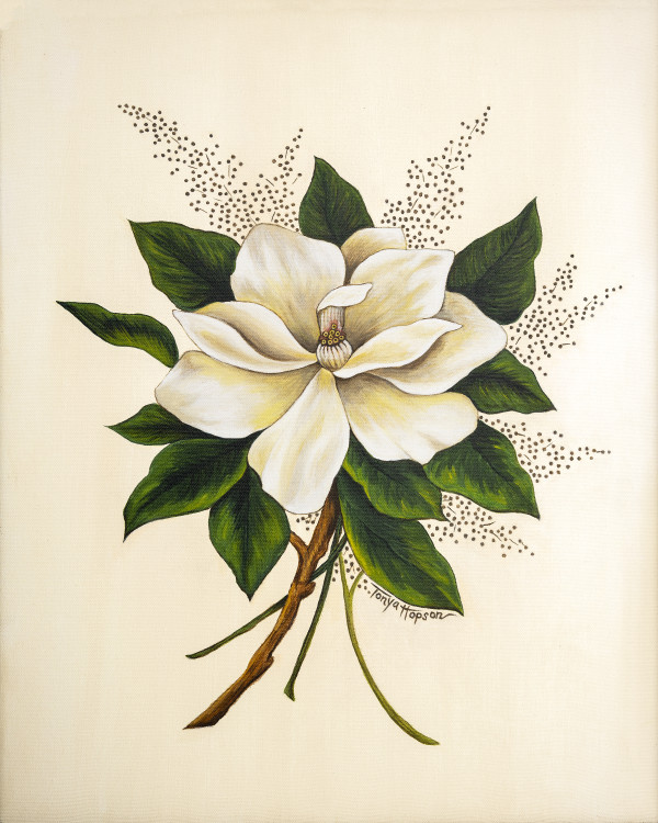 Magnolia I (open) by Tonya Hopson