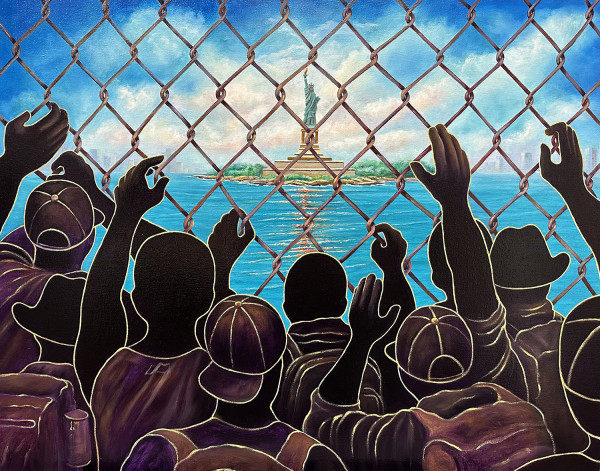 Seeking Freedom, Seeking Hope! by Raul Manzano