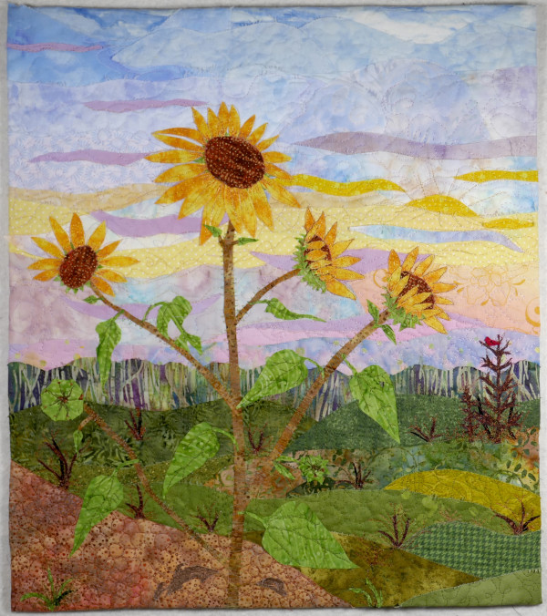 Sunflowers on the Prairie by Kathy Menzie