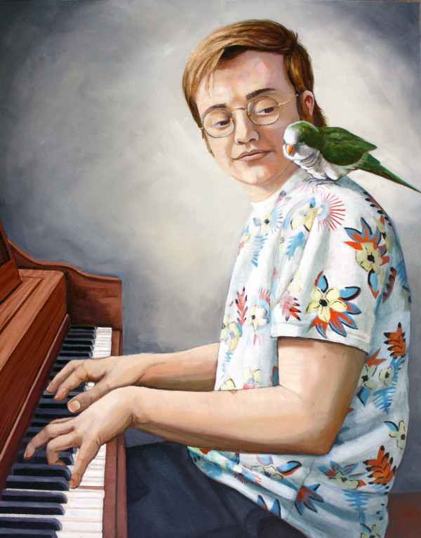 Seth Playing the Piano by Rachel Mindrup