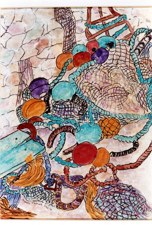 Left by Fishermen by Nancy Topping Bazin