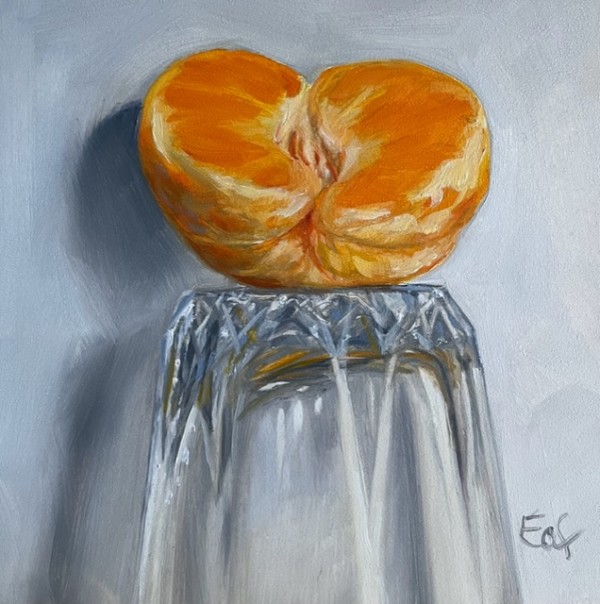 Orange and Glass by Eafrica Johnson