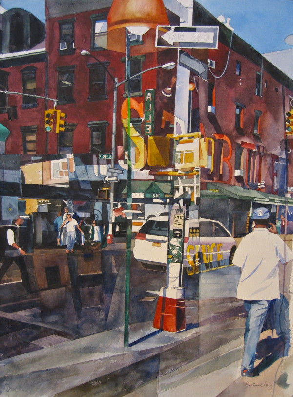 Mott Street - NYC by Michael Tang