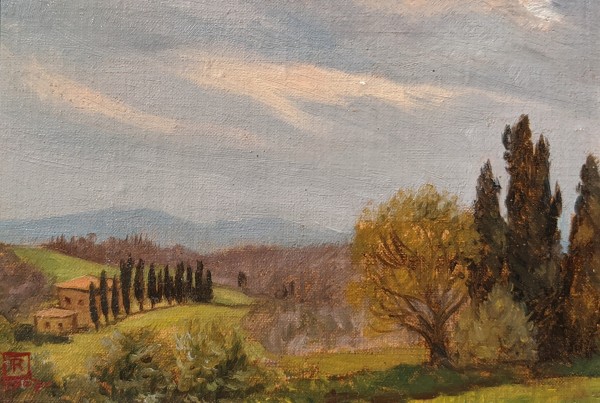 Tuscan Valley by Rebecca King Hawkinson