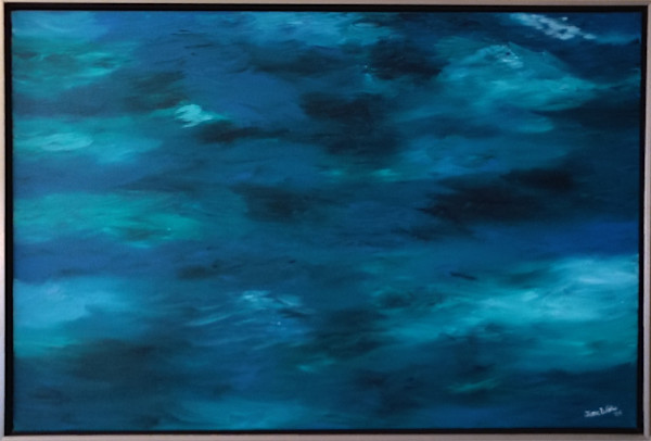 Monet's Pond by Jama Watts