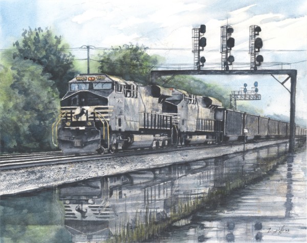 Norfolk Southern by Terry Wylie