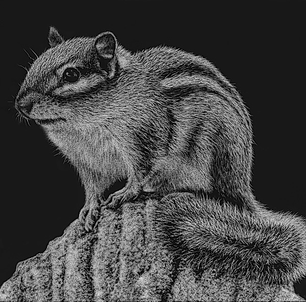 Chipmunk by Brittany Johnson