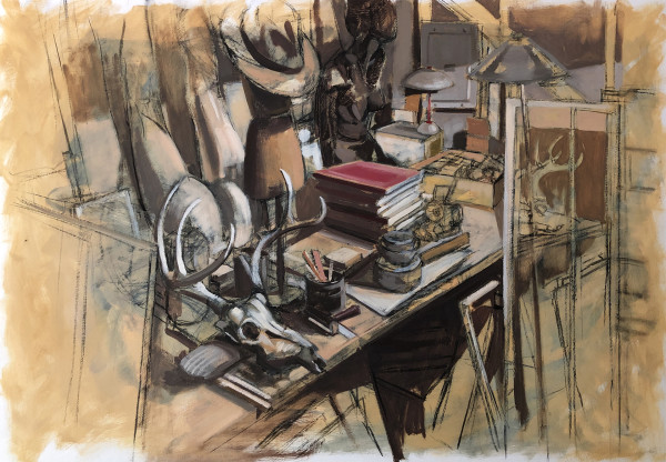 Studio Still Life, Vanitas by Christopher Hickey