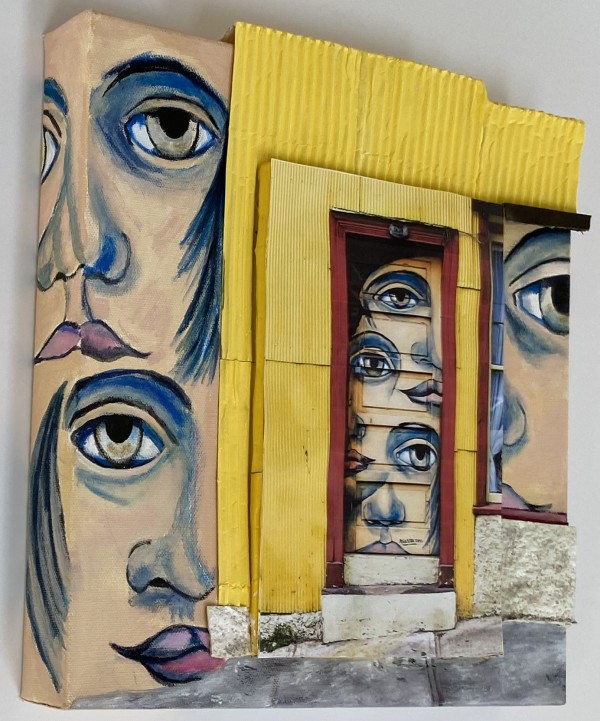 Behind Closed Doors: Reflection (sideview) by Avrel Menkes