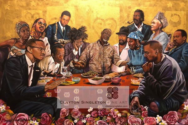 The Dinner Party by Clayton Singleton