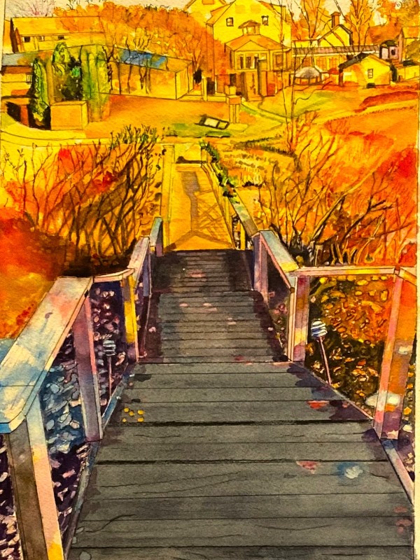 Boars Head Stairs by Ken Chasin