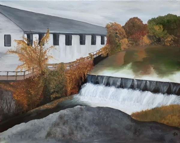 Silk mill dam by Talia Mittelman