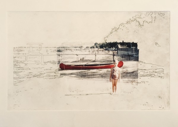 Red Canoe by Jay Handy