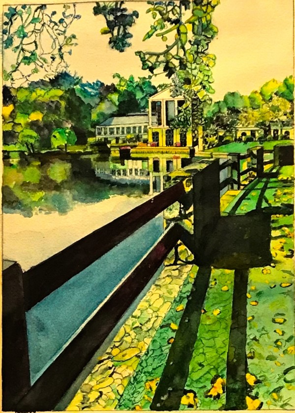 UVA (University of Virginia) Foundation Pond by Ken Chasin