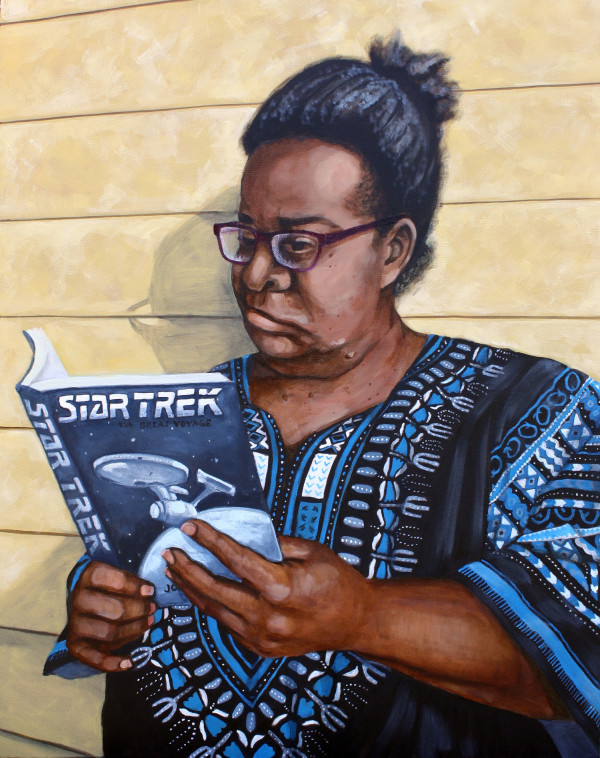 April Embracing Star Trek by Rachel Mindrup