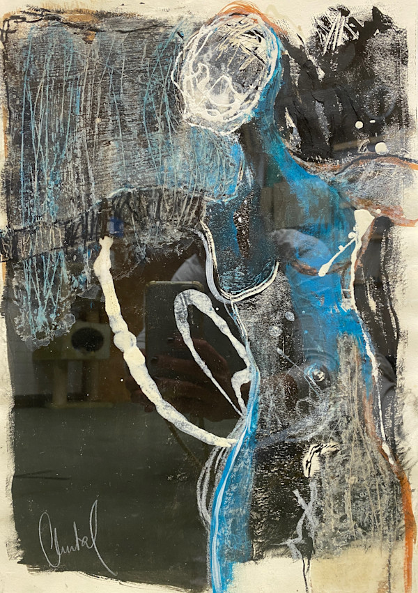Body Talk Blue by Chantal Hediger