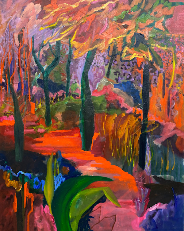Untitled (inspired by Shara Hughes) by Chantal Hediger, Image 1.