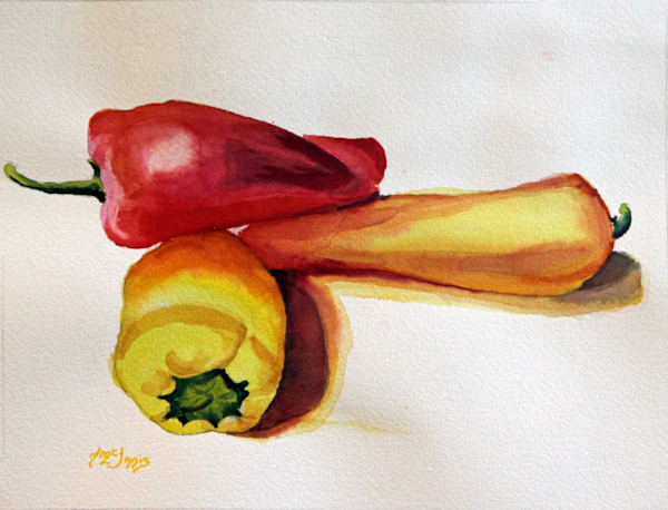Peppers Three by Theresia McInnis