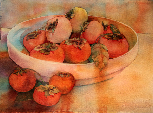 Persimmons 2 by Theresia McInnis