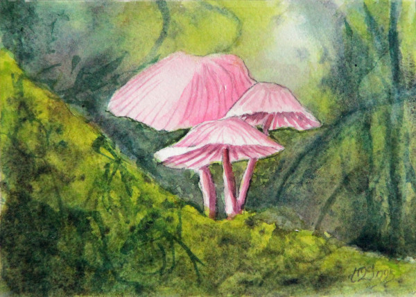 Pink Helmets by Theresia McInnis
